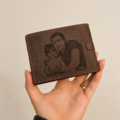 Billetera personalizada con foto para hombre