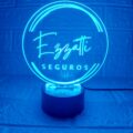 Veladora LED 3D personalizada con logo