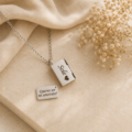 Dije sobre con cartita personalizado