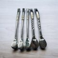 Bombillón de alpaca personalizado con apliques de bronce