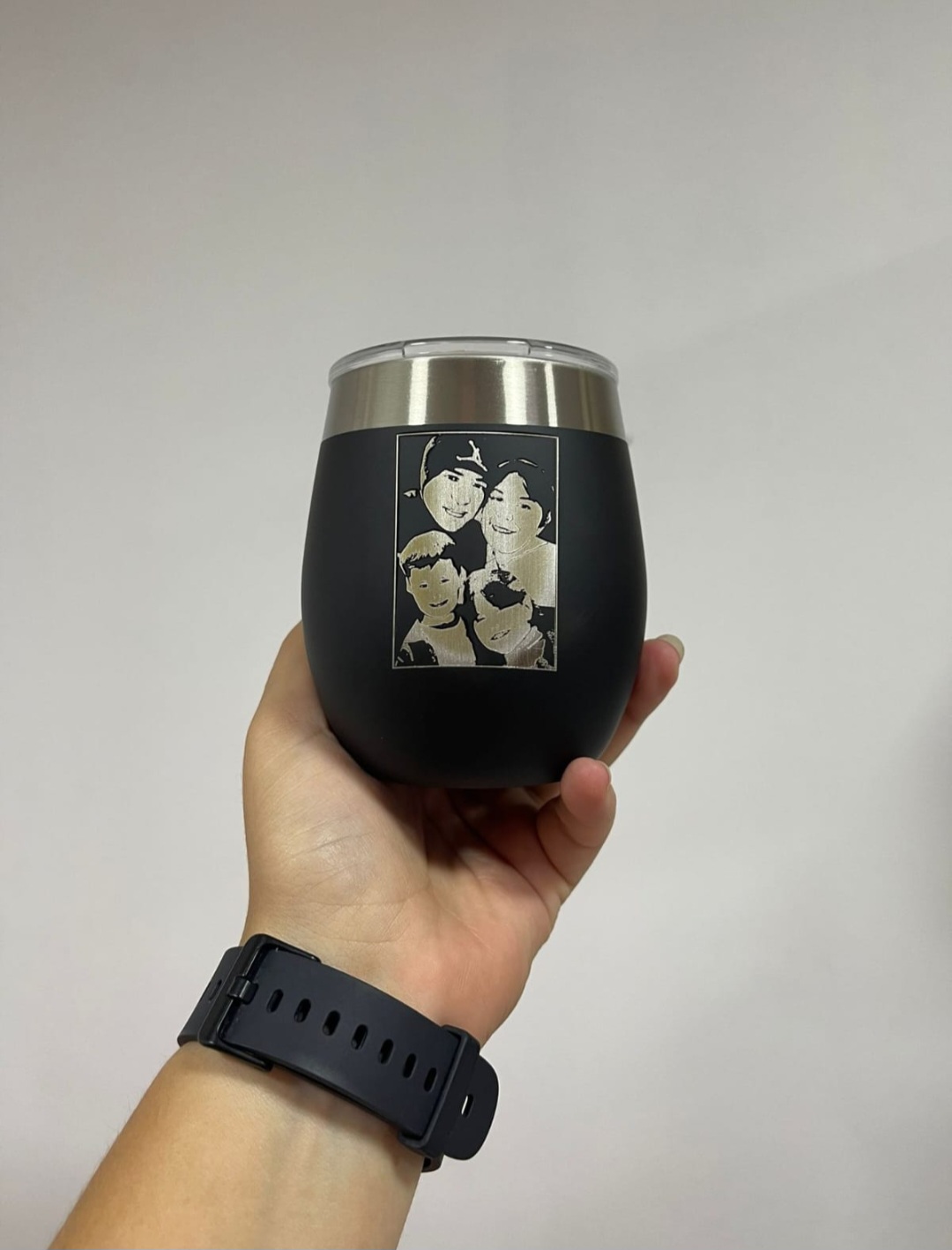 Mate Comet térmico personalizado con foto