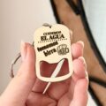 Llavero abridor personalizado con frase o diseño