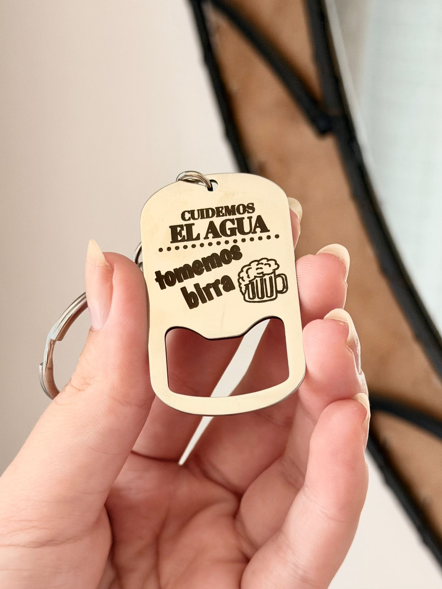 Llavero abridor personalizado con foto - Imagen 5