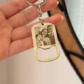 Llavero abridor personalizado con foto